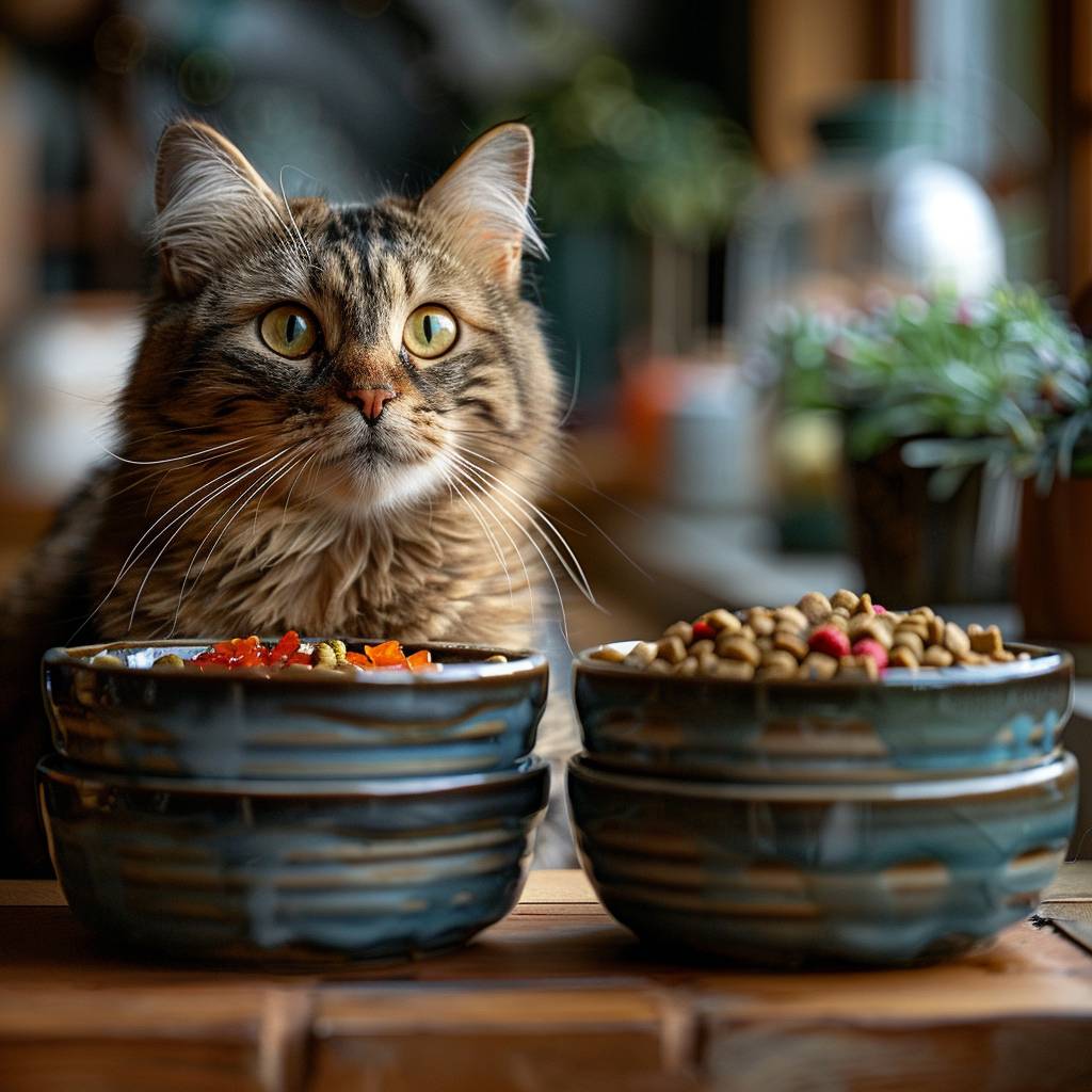 Repas humides vs secs pour chat : Avantages et inconvénients de chaque option